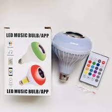 Music Smart Bulb with Bluetooth Speaker