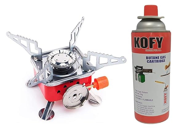 Portable Gas Stove With Gas Bottle