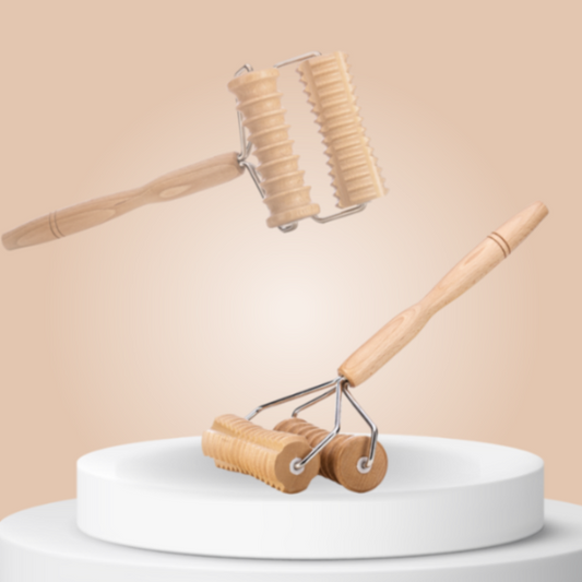 Double-head massage roller for Madero therapy